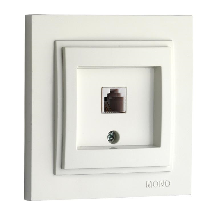 MONO TELEFON PRİZİ RJ11-Cat3