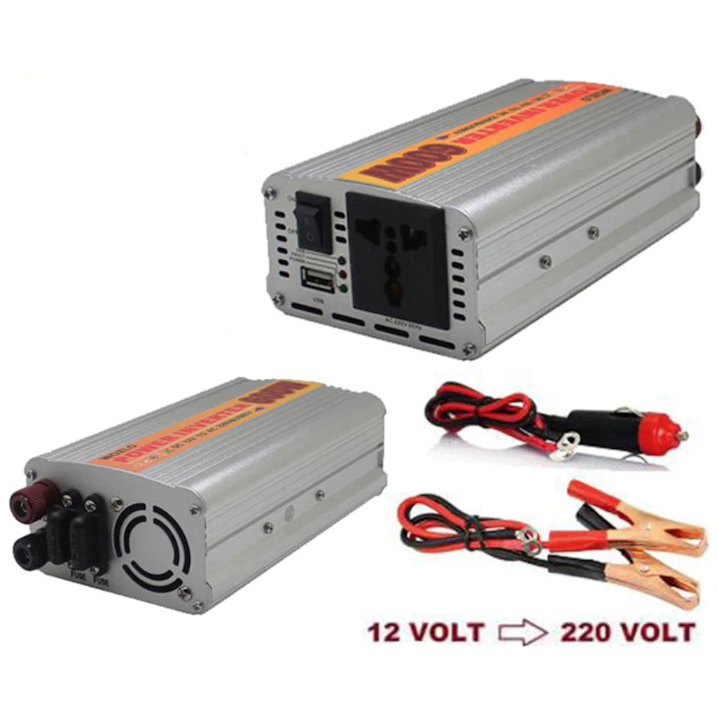 600w Watt Invertor 12-220 Volt