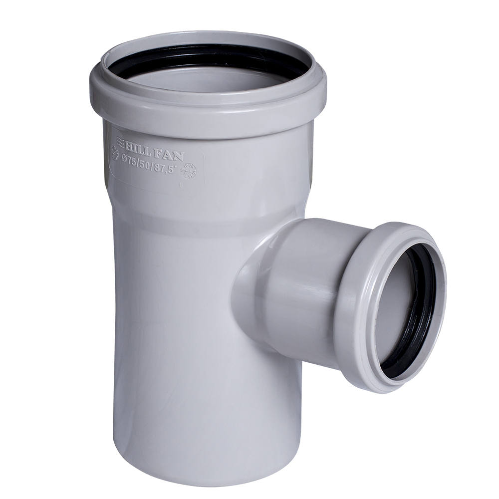 ÜÇLÜK (KANALIZASIYA) 90°  75/50 MM