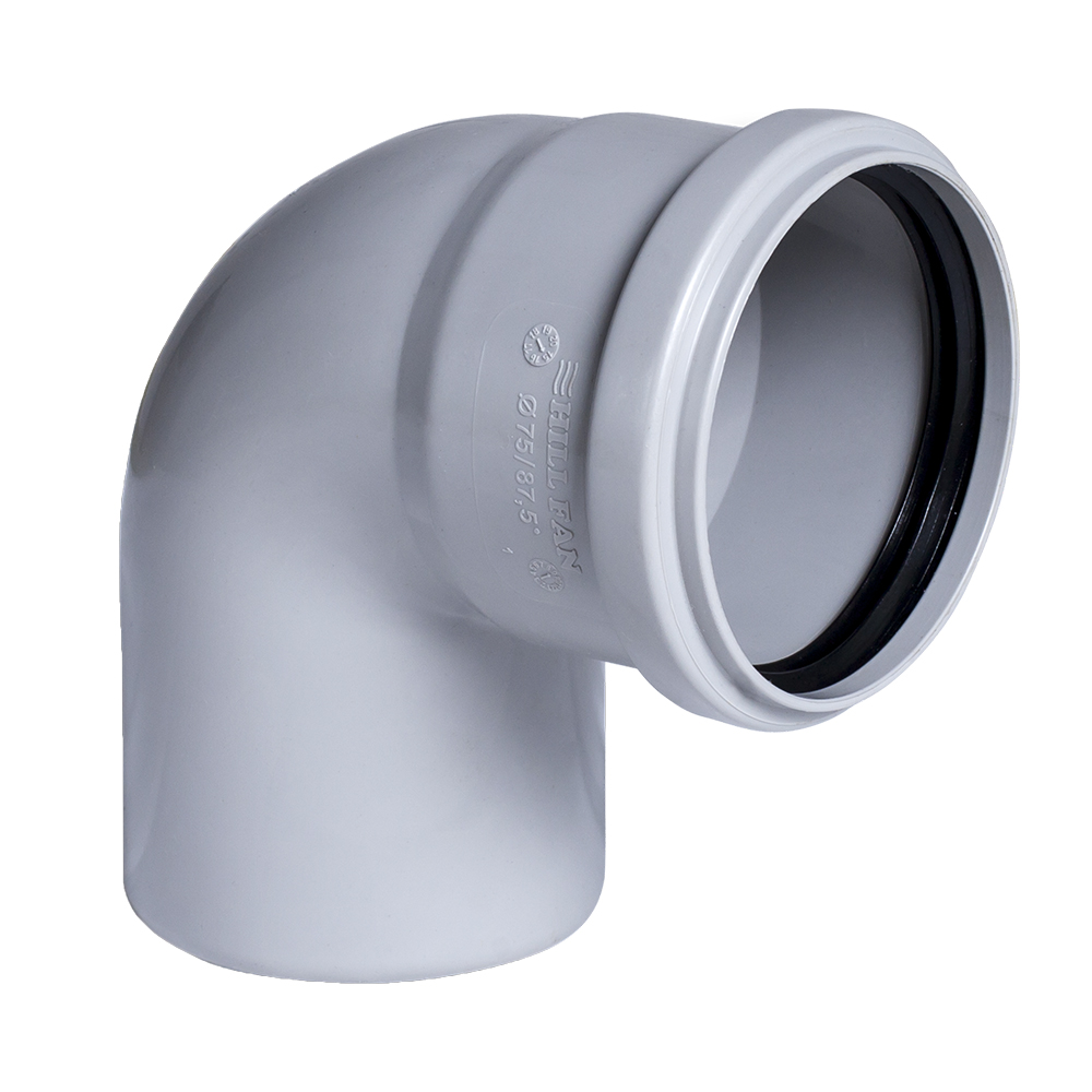 DİRSƏK (KANALİZASİYA) 90° 110 MM