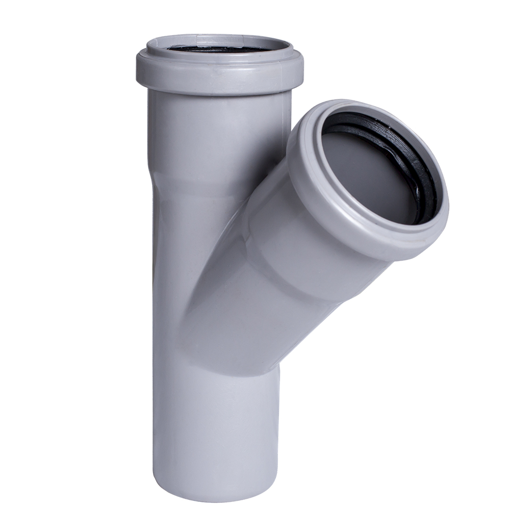 ÜÇLÜK (KANALİZASİYA) 45° 50/50 MM