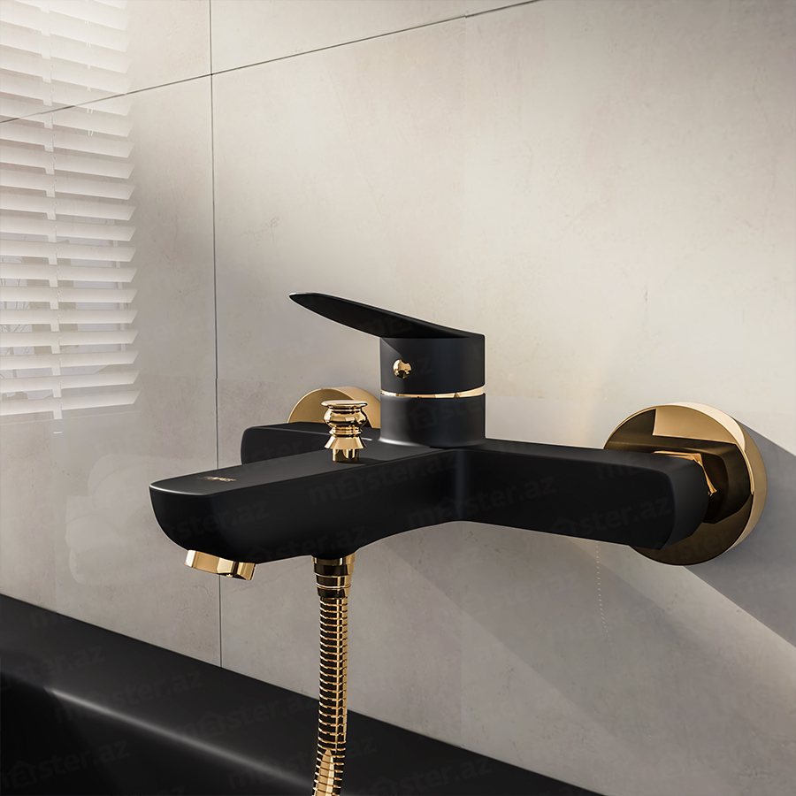 Nats AVANTGARDE Duş Kranı N1441 Black Gold