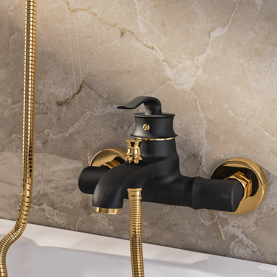 Nats AVANGARDE Duş Kranı Black Gold 1991