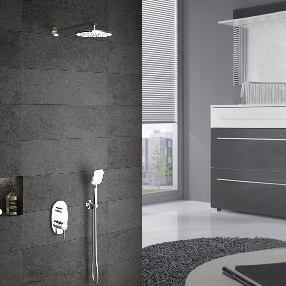 AS2200 Teska Sardes İki çıxışlı gizli vanna duş seti