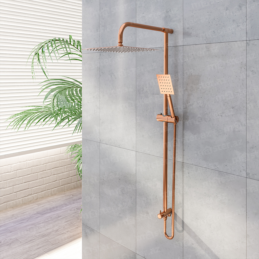 NATS Duş Seti N 600DN Premium Rose Gold