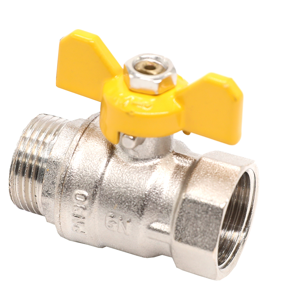 TM.28443 GÜLBEN VİNTİL KƏPƏNƏK SARI F3/4*M3/4 GN34003 