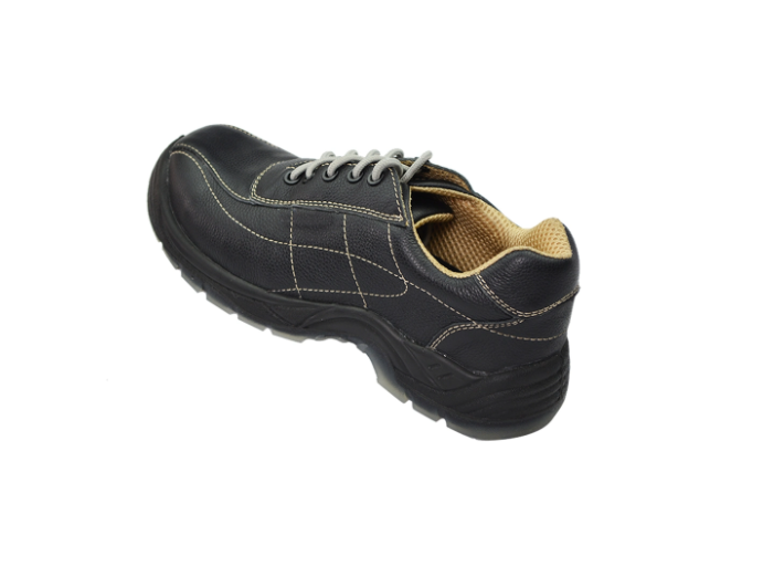 PU/TPU Buffalo  dəri metal safety ayaqqabı 