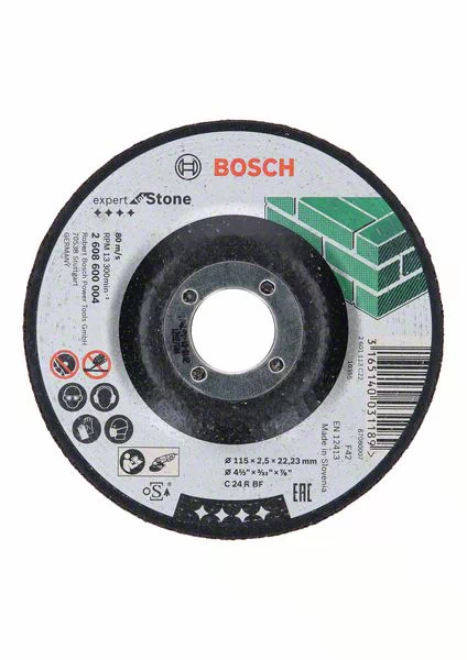 BOSCH daş kəsmə disk 115 x 2.5 x 22.23 mm