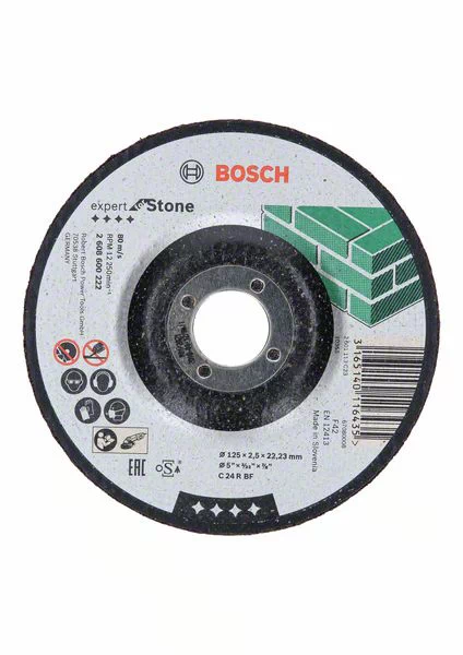 BOSCH daş kəsmə disk 125 x 2.5 x 22.23 mm