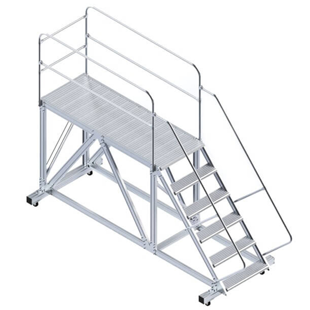 SƏNAYE TİPLİ 2-Lİ ALİMİNİUM NƏRDİVAN 8405