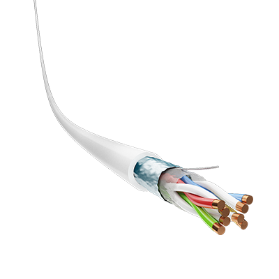 CAT5 F-UTP 4x2x24AWG Ekranlı DATA(internet) Kabeli ÜNAL