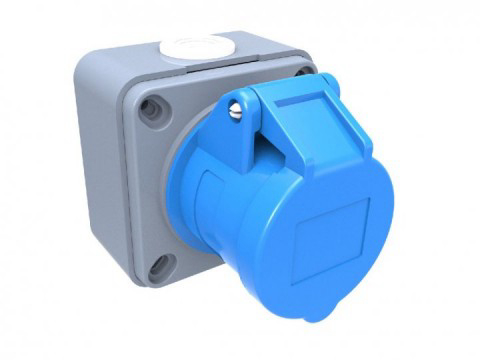 BC1-1403-2510 DIVAR PRIZI DUZ 3X16A 220V IP44 ERAPLAST