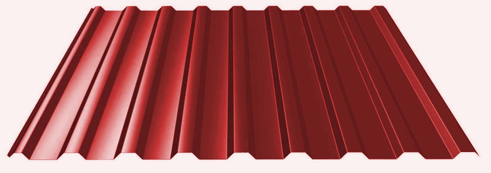 Dam üçün PARLAQ Profnastil 0.35 mm